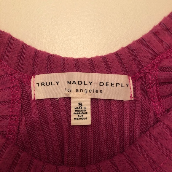 urban outfitters purple/pink crop top - Picture 5 of 5